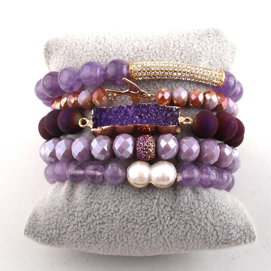 Bohemian Harmony 5 Piece Collection in Purple